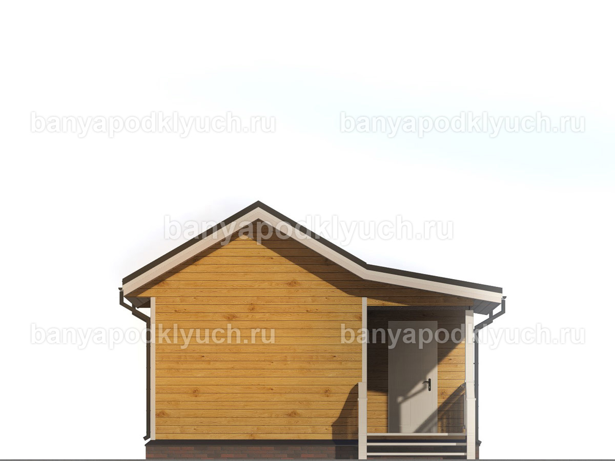 Баня из бруса 6x6 м Баня из бруса 6x6 м